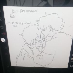 Emotional Line Art Print